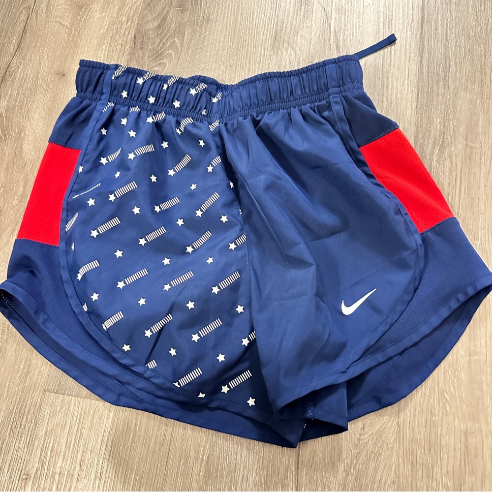 Nike women’s tempo star print running shorts SZ XS